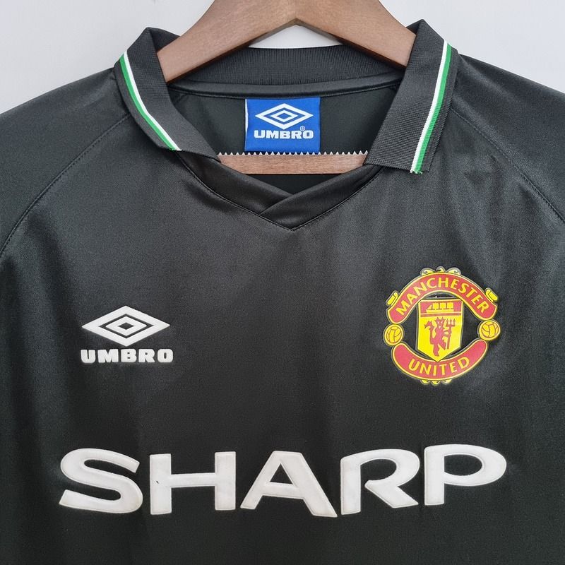 Retro Manchester United 1998-1999 second away image 3