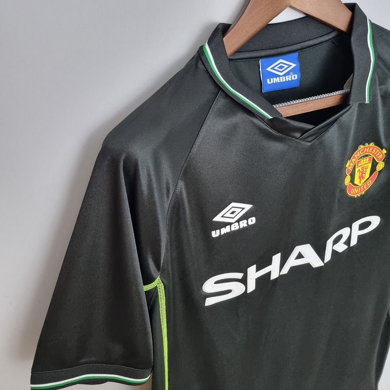 Retro Manchester United 1998-1999 second away image 7