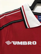 Retro Manchester United 1998 home Long Sleeve image 4