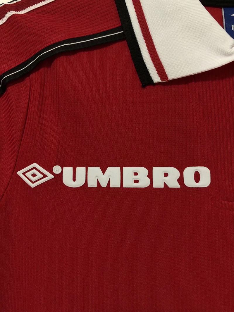 Retro Manchester United 1998 home Long Sleeve image 9