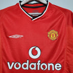 Retro Manchester United 2000-2001 home image 3