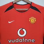 Retro Manchester United 2002-2004 home Long Sleeve image 3