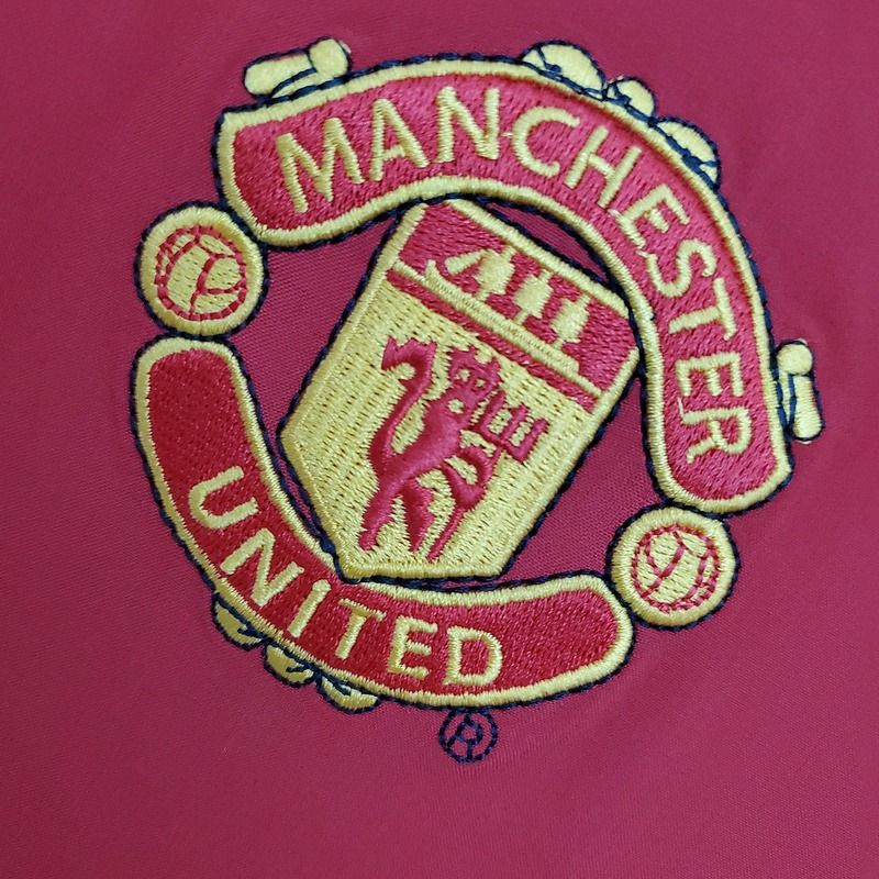 Retro Manchester United 2002-2004 home Long Sleeve image 5