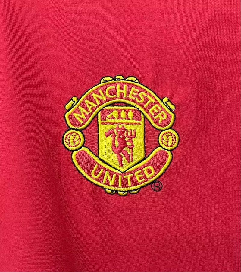 Retro Manchester United 2003-2004 home Long Sleeve image 7