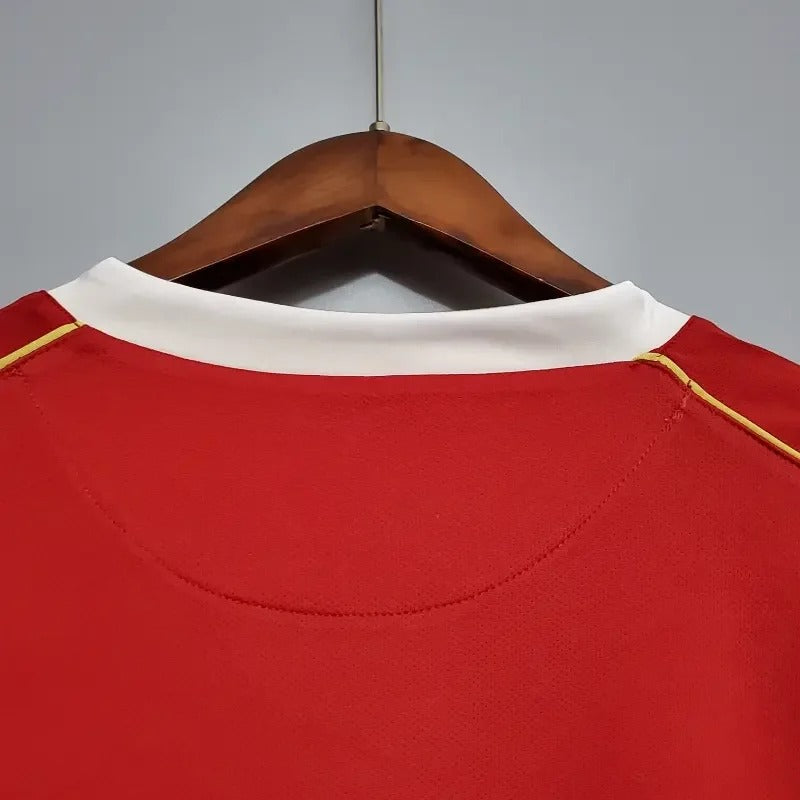 Retro Manchester United 2006-2007 home Long Sleeve image 4