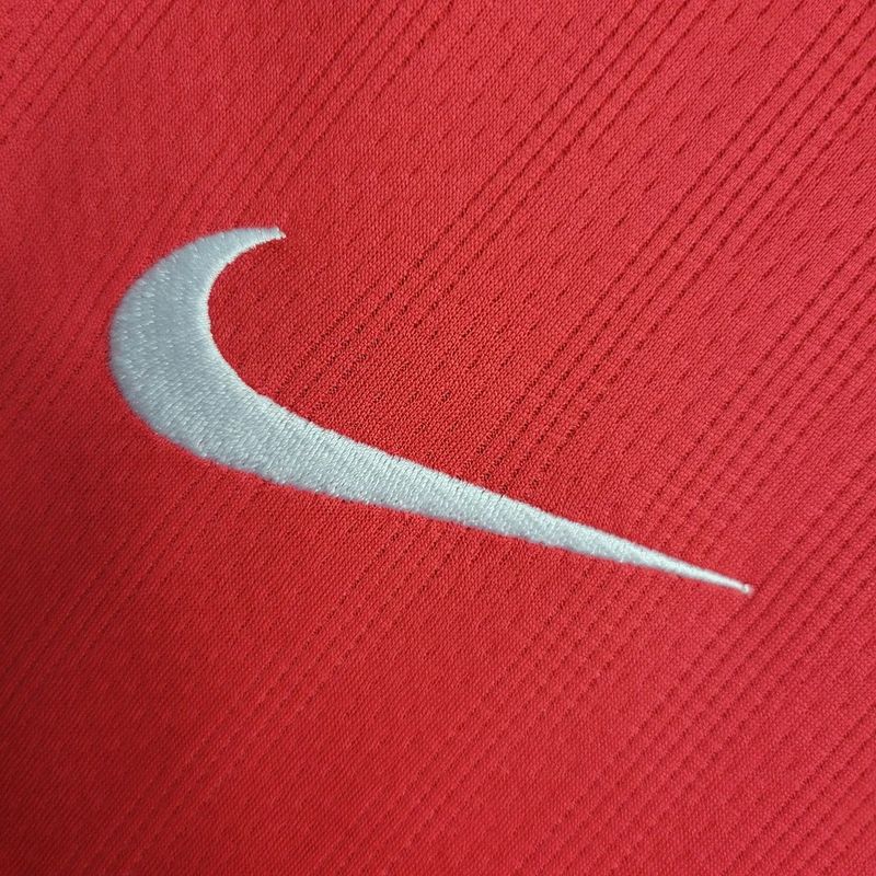 Retro Manchester United 2007-2008 home Long Sleeve image 8