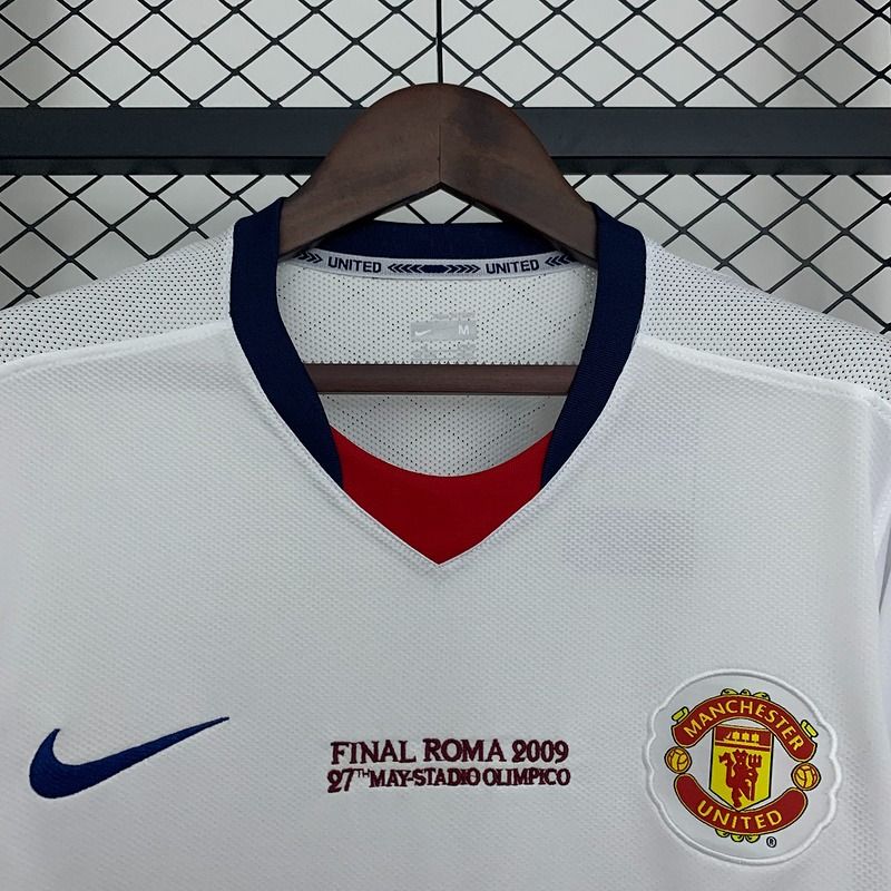 Retro Manchester United 2008-2009 UCL away Long Sleeve image 3