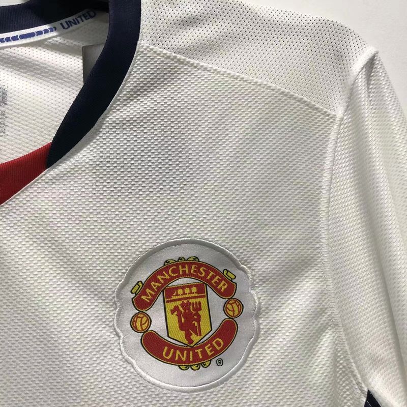 Retro Manchester United 2008-2009 away Long Sleeve image 5