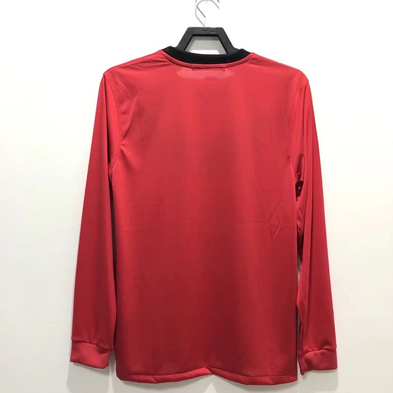 Retro Manchester United 2010 home Long Sleeve image 2