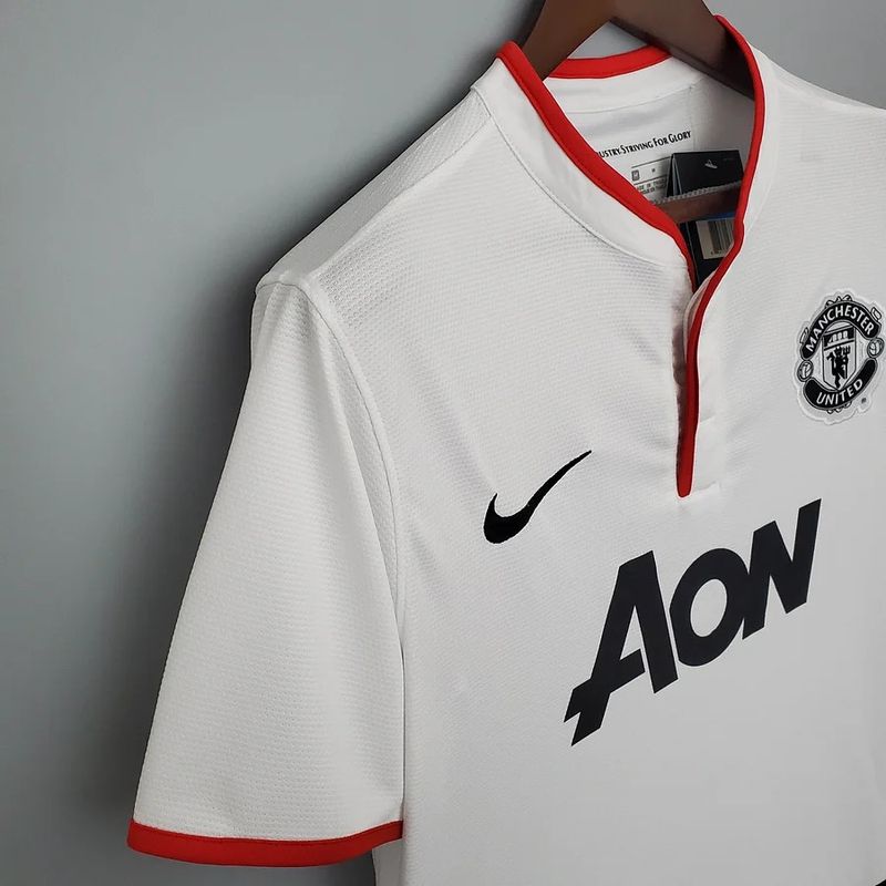 Retro Manchester United 2013-2014 white image 5