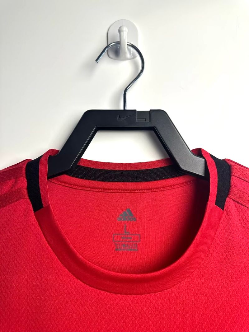 Retro Manchester United 2019-2020 home Long Sleeve image 3