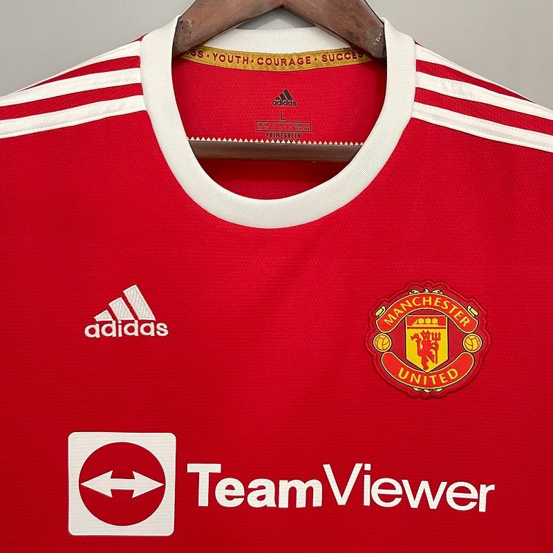 Retro Manchester United 2021-2022 home image 4