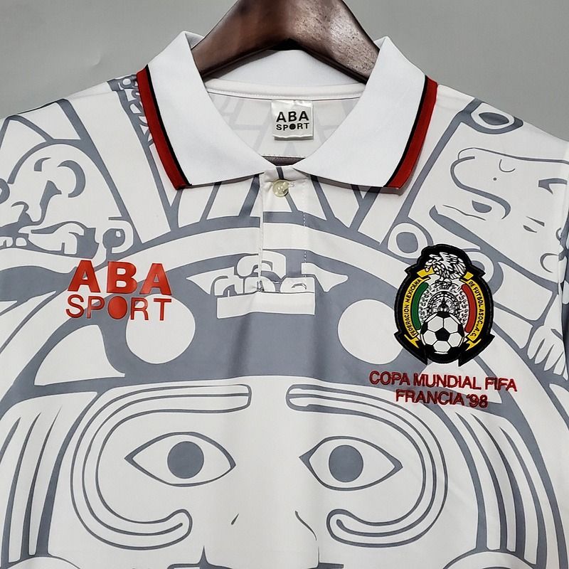 Retro Mexico national 1998 away image 3