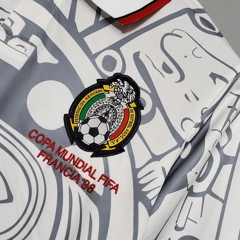 Retro Mexico national 1998 away image 6