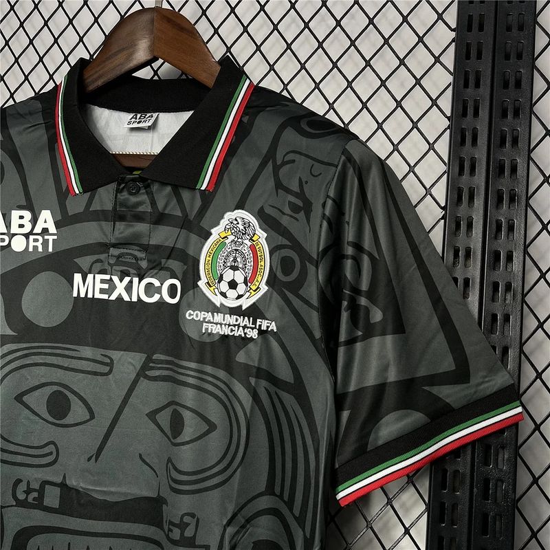 Retro Mexico national 1998 fourth away image 5