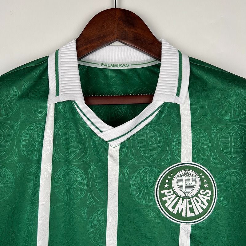 Retro Palmeiras 1993 home Long Sleeves image 3