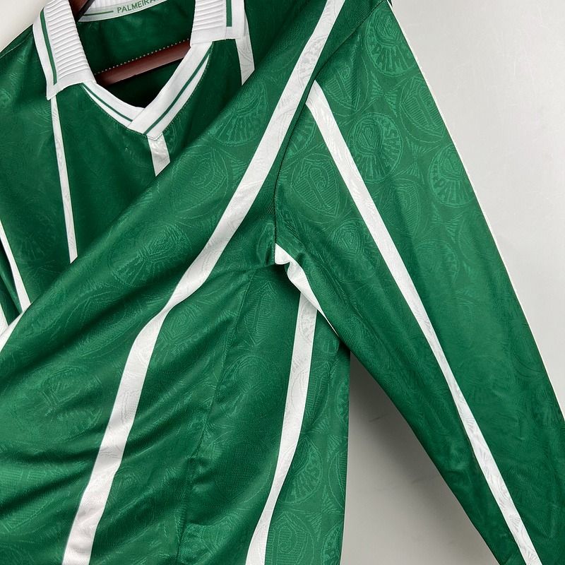 Retro Palmeiras 1993 home Long Sleeves image 8