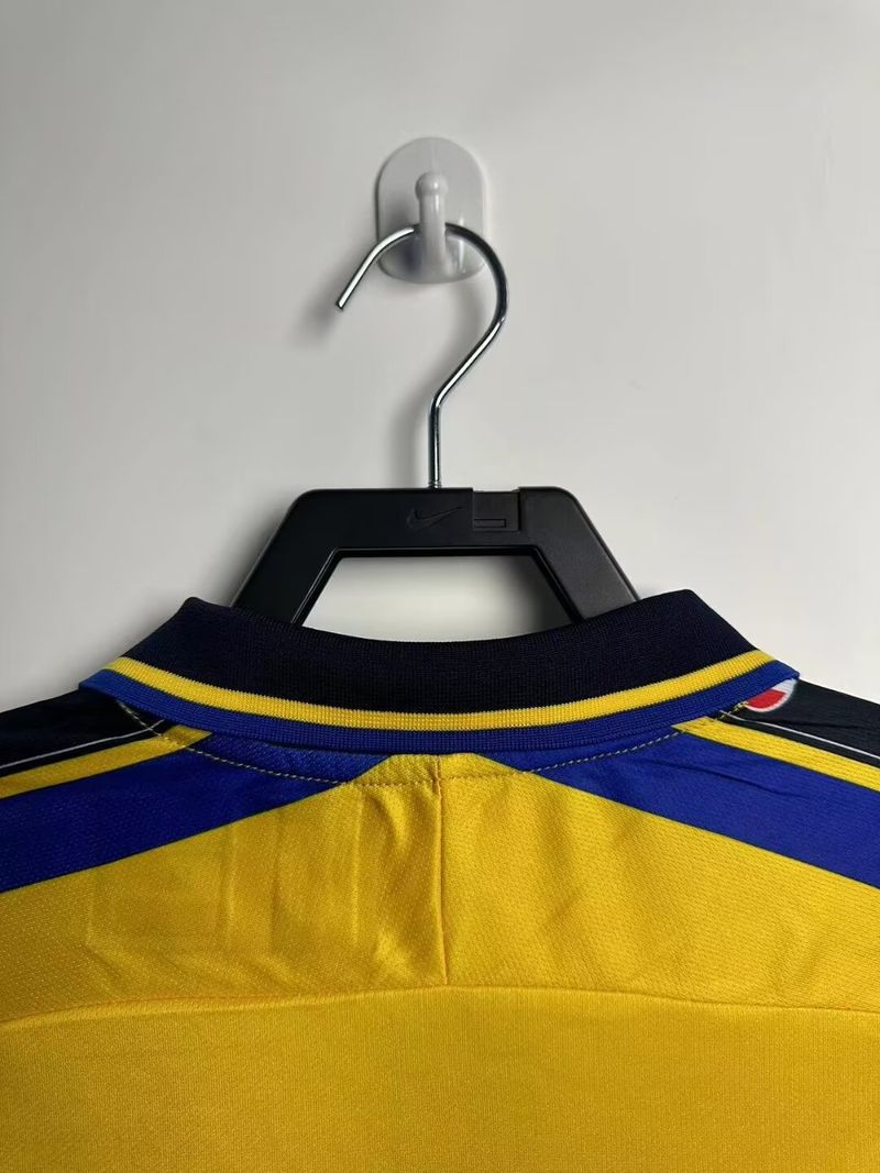 Retro Parma Calcio 1999-2000 home Long Sleeve image 4