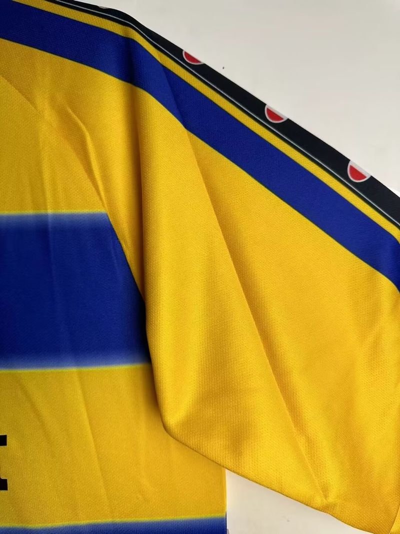 Retro Parma Calcio 1999-2000 home Long Sleeve image 5