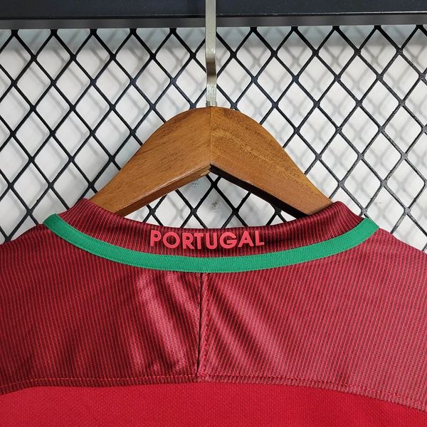Retro Portugal national 2016 home Long Sleeve image 5