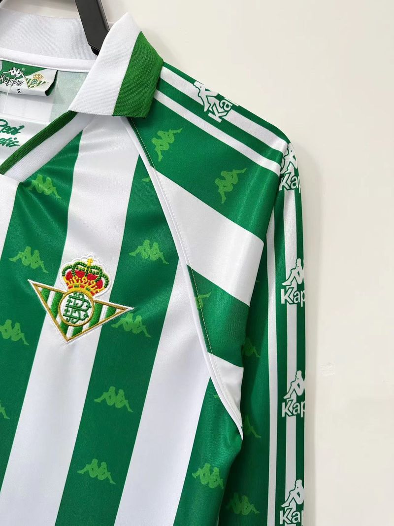 Retro Real Betis 1995-1997 Long Sleeve image 3
