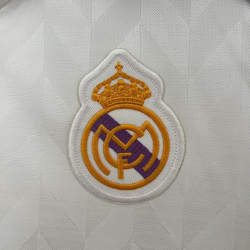 Retro Real Madrid 1986-1988 home image 7