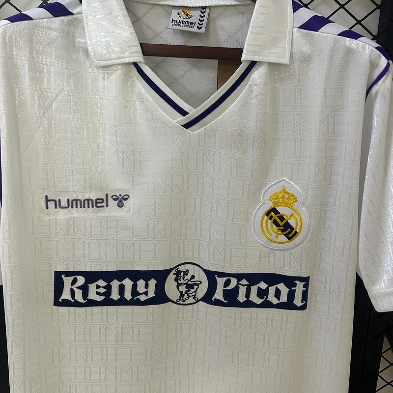Retro Real Madrid 1989-1990 home image 3