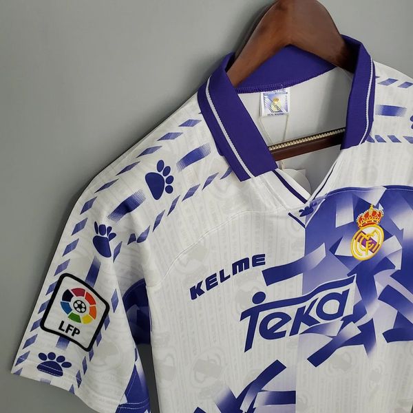 Retro Real Madrid 1996-1997 second away image 3