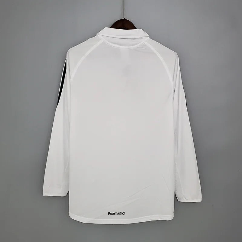 Retro Real Madrid 2005-2006 home Long Sleeve image 2