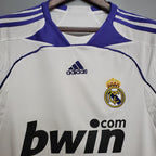 Retro Real Madrid 2007-2008 home image 3