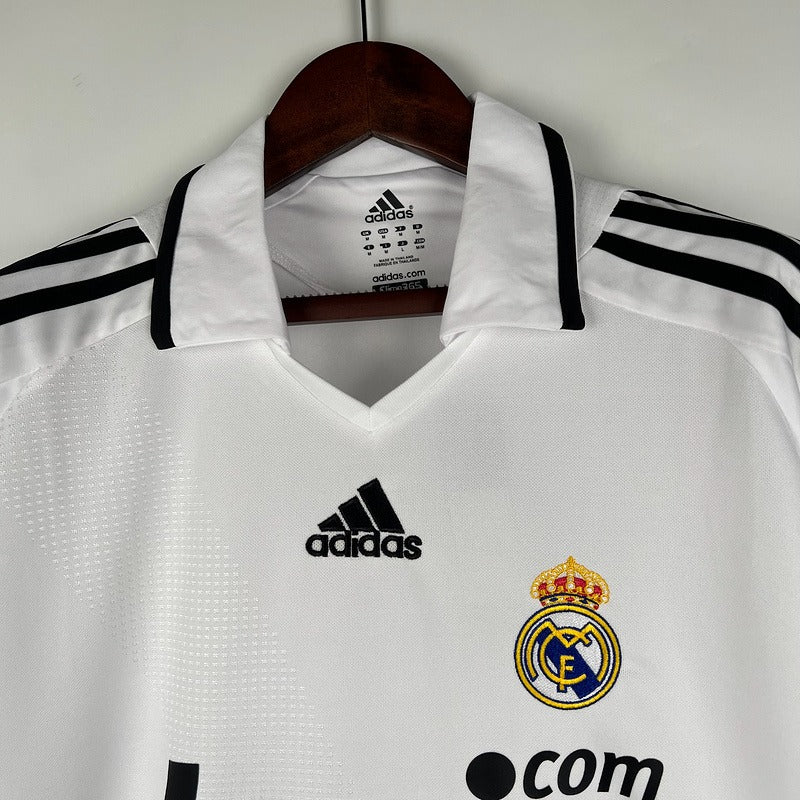 Retro Real Madrid 2008-2009 home image 4