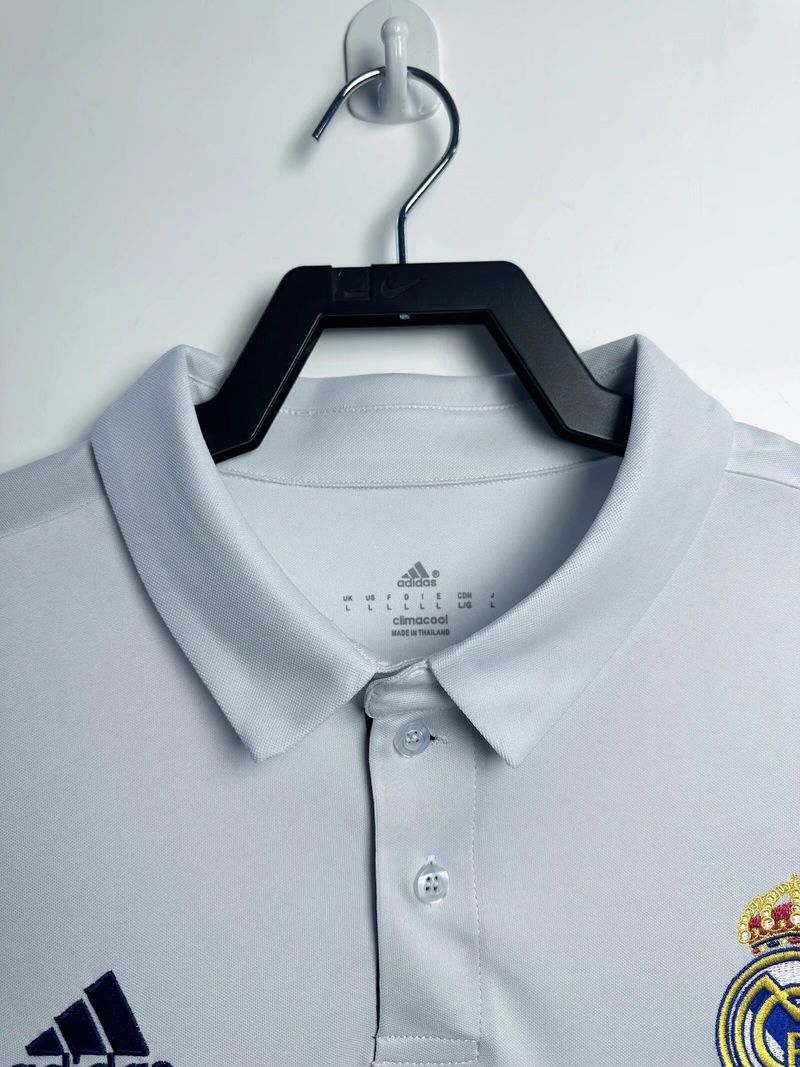 Retro Real Madrid 2016-2017 home Long Sleeve image 3