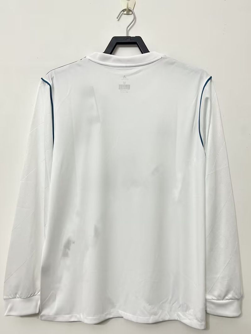 Retro Real Madrid 2017-2018 home Long Sleeve image 2