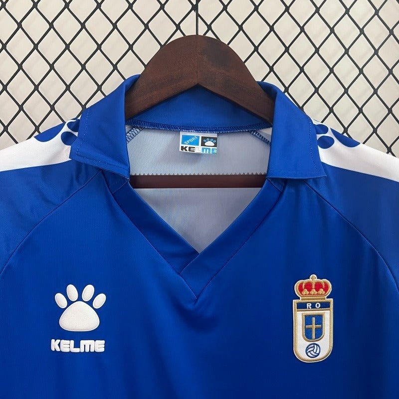 Retro Real Oviedo 1990-1991 home image 3