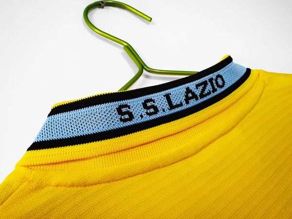 Retro SS Lazio 1998-1999 yellow jersey image 3