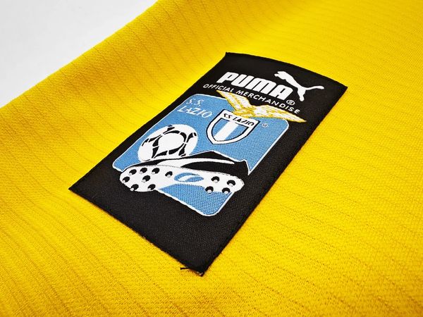 Retro SS Lazio 1998-1999 yellow jersey image 7