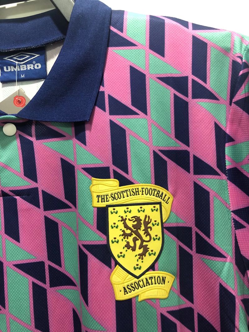 Retro Scotland national 1988-1989 away image 4