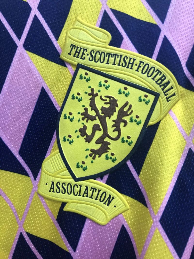 Retro Scotland national 1988-1989 second away image 7