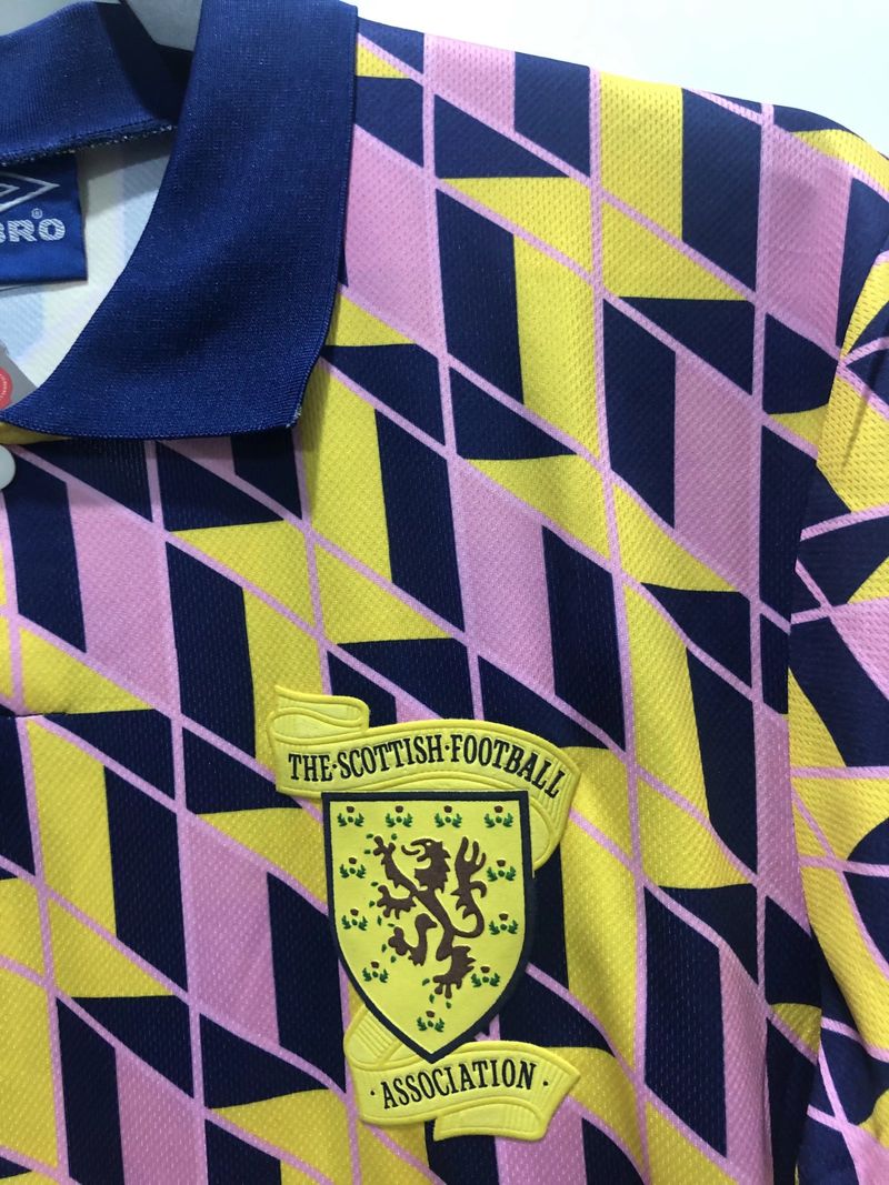 Retro Scotland national 1988-1989 second away image 8