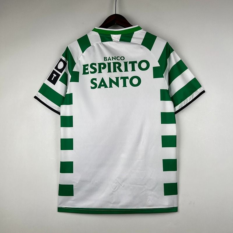 Retro Sporting Lisbon 2003-2004 home image 2