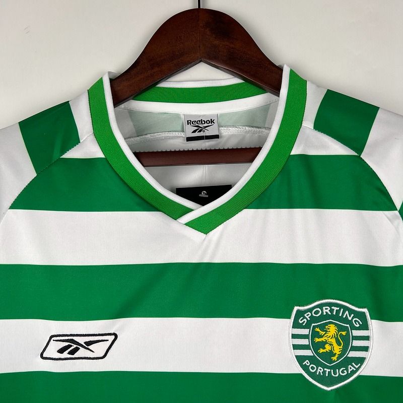 Retro Sporting Lisbon 2003-2004 home image 3