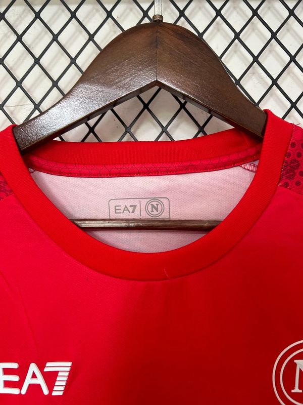 SSC Napoli 2024-2025 Coca Cola red image 3