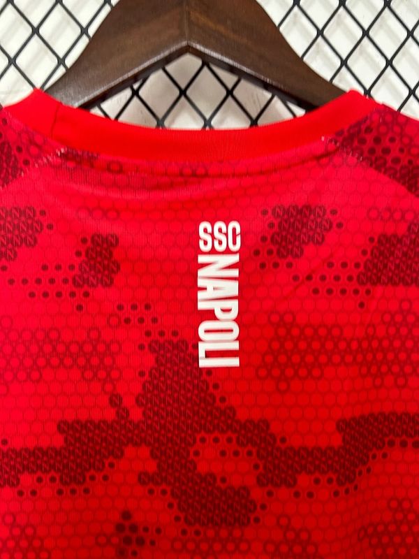 SSC Napoli 2024-2025 Coca Cola red image 4
