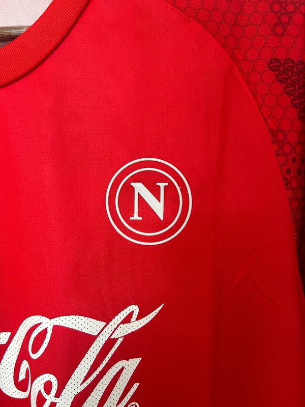 SSC Napoli 2024-2025 Coca Cola red image 5
