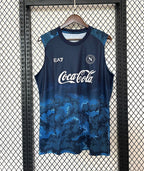 SSC Napoli Coca Cola cyan vest