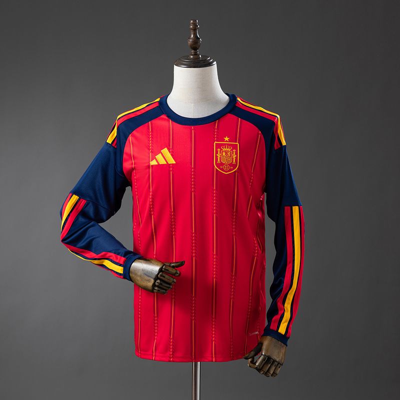 Spain national 2026 home Fan Long Sleeve